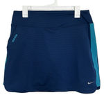 Nike  Golf Tour Performance Dri-Fit Blue Golf Skort Size Medium Pickleball Tennis Photo 0