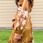 EXPRESS NWT!  x Rocky Barnes Kimono Maxi Wrap Dress Photo 11