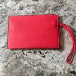 19V69 Italia Vibrant Milano Red Wristlet Clutch Photo 2