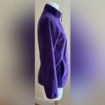 ZeroXposur Xeroxpusor Purple Fleece Zip Jacket With Front Pockets Sz XS Photo 1