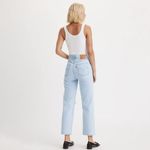 Levi's Levi’s Ribcage Straight Ankle Distressed Light Wash Jeans 26 Photo 2