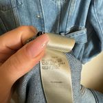 7 For All Mankind denim lustre midi dress size small in valentine Photo 8