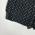 ZARA Trafaluc High Rise Star Print Shorts Black Size Small S EUC L1491 Photo 10