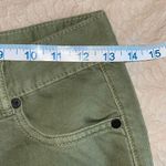 SANDRINE ROSE X FREE PEOPLE Wide Leg Pant Jeans‎ Size 24 Army Green NEW Photo 9