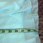 Cal Style USA size XL women’s pleated aline skirt pull on lined aqua blue NWT Photo 6