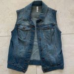 Xhilaration Jean Vest Sz M NWOT Photo 0