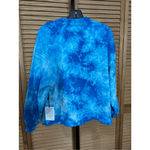 Brand New Electric & Rose Women’s XS Oversized Blue Tie Dye Pullover Sweater USA Photo 2