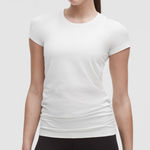 Lululemon  Swiftly Tech Short Sleeve Shirt 2.0 Hip Length White Photo 0