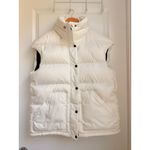 Perfect Moment Oversized Down Ski‎ Vest Medium Ski Cold Puffer Outdoor Snow White Photo 3