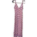 Maurice's Dress Womens S Pink Maxi wrap sleeveless boho resortwear cruise Photo 8