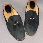 Sperry hunter green Leather Tassel mules women’s size 8.5 classic feminine Photo 0