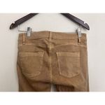 Stradivarius Lace-Up Skinny Jeans Brown Stretch Mid Rise Size 8 Boho Western Photo 4