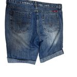 Guess Vintage Bermuda Denim Shorts Sz 32 Y2K 90s Retro Photo 2