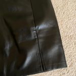 Audrey 3+1 Leather Mini Skirt Photo 2