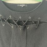 New Look Women’s Black Ribbed Long Sleeve Top Photo 1