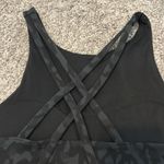 Lululemon  Energy Bra High Neck Long Line Camo Gray Black Photo 4