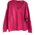Vince Camuto Women’s Pink Sweater V-Neck New Without Tags Size Small Photo 0
