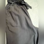 Hollister  Pants Gray Tie Waist Ultra High Rise Jogger Photo 4