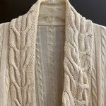 Beige Knit Cardigan Sweater Tan Photo 1