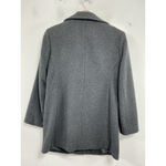 Croft & Barrow Womans Excellent Condition  Button Up Pea Coat Small Gray Photo 1