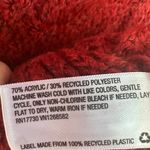 Universal Thread Women's Cable Knit Crewneck Pullover Sweater Red Photo 5