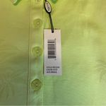 Sport Haley NWT Women’s Size Small Golf Polo Bright Yellow Green Palm Trees Photo 8
