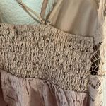 J for Justify  Floral Lace Blouse in Soft Brown size Medium tank top juniors Photo 5