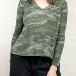 T.la Green Camo Thermal Long Sleeve Shirt Green Size XS Photo 0