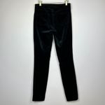 L'Agence  Marguerite Velvet High Rise Jean Stretch Skinny Noir Black US 26 Photo 9