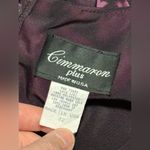 EUC Cimmaron Plus Purple and Yellow Sleeveless Floral Dress size 22 Photo 7