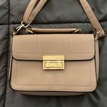 BRAND NEW! Taupe purse with adjustable strap. 5 separate compartments Photo 1