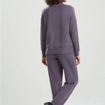 New w Tags NATORI Fuji Sweatshirt Top XS $130 Blue Photo 1