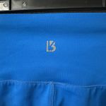 Buffbunny Collection BUFFBUNNY High‎ Waisted Leggings Size Small Blue Mesh Sides CROSS MY HEART Photo 3