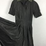 Jason Wu Designer Nylon Stretch Beaded Collar Fit & Flare Mini Dress Size 6 Photo 10