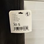 Free People NWT Womens Black Faux Leather Super Flare Pants 30S 30 Short Photo 4