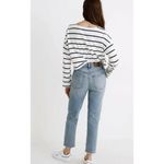 Madewell  Jeans Womens 23 Blue The Perfect Vintage Crop Fray Hem Denim Stretch Photo 1