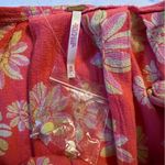 Free People  Molly Pink Floral Tunic Tank Size XS Babydoll Boho Y2K Bloomcore Photo 10
