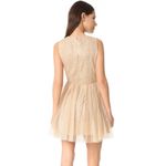 Alice + Olivia ππ Monica Tulle Party Dress ~ Natural Gold Glitter 4 NWT Photo 6