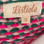 Listicle  Multi Color Loose Fit Cardigan Photo 8