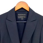 Tahari Arthur S. Levine Calvin Navy Blue Pinstripe Blazer Jacket New Photo 5