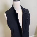 BCBGMAXAZRIA  Women Black Crop Alejandro Vest Size Small Photo 9