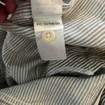 Outerknown  Olive Green Stripe Linen Blend Station Jumpsuit Size Medium‎ Photo 6