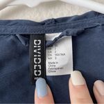 Divided  By HM Womens Lightweight Parka with waist strings Hooded blue Photo 2