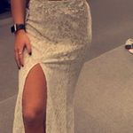 Sequin Hearts White 2 Piece prom Dress Photo 0