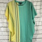 Ming Wang Women’s  Butterfly ombré stitch tunic top S/M Photo 4