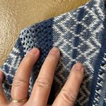 Orvis  size XS  oversized cotton Linen blend short sleeve poncho vest. Photo 4