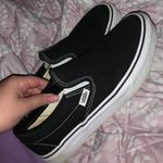 Vans Black Slipons Photo 0