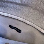 Anthropologie Dreia Envelope Clutch Crossbody Bag Blush Light Pink Vegan Faux Photo 5