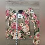 Polly & Esther  Pink Floral Off-Shoulder Top Photo 1