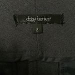 Daisy Fuentes  Charcoal Grey Slacks Photo 1